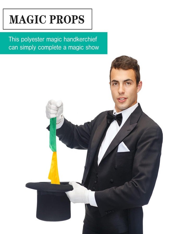 Buildcon 2 Pieces Magic Trick Props for Beginner Magicians, Magic Items for Magic Show, Color Changing Magic Scarf, Street Performances, Children's Parties and School Assemblies - Image 4